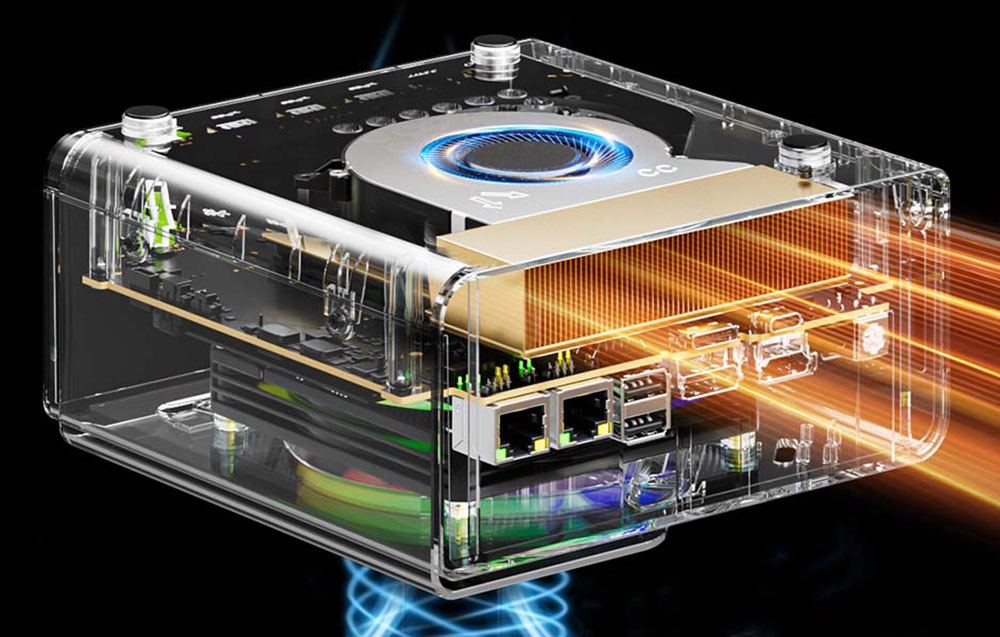 Σύστημα ψύξης του Mini PC.