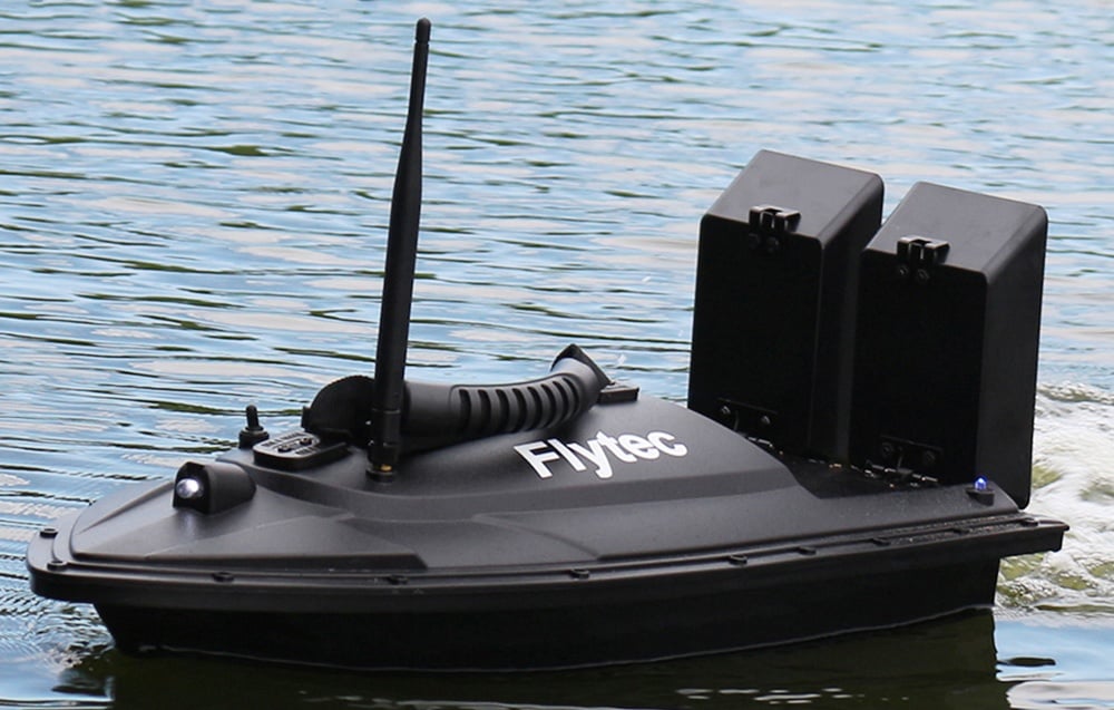 Λέμβος Flytec για δολώματα με δύο διπλούς θαλάμους για δολώματα που επιπλέουν σε ήρεμο νερό