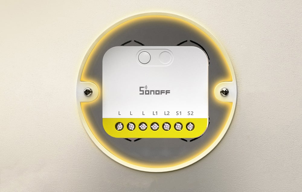 Sonoff mini διακόπτης σε κουτί διακλάδωσης