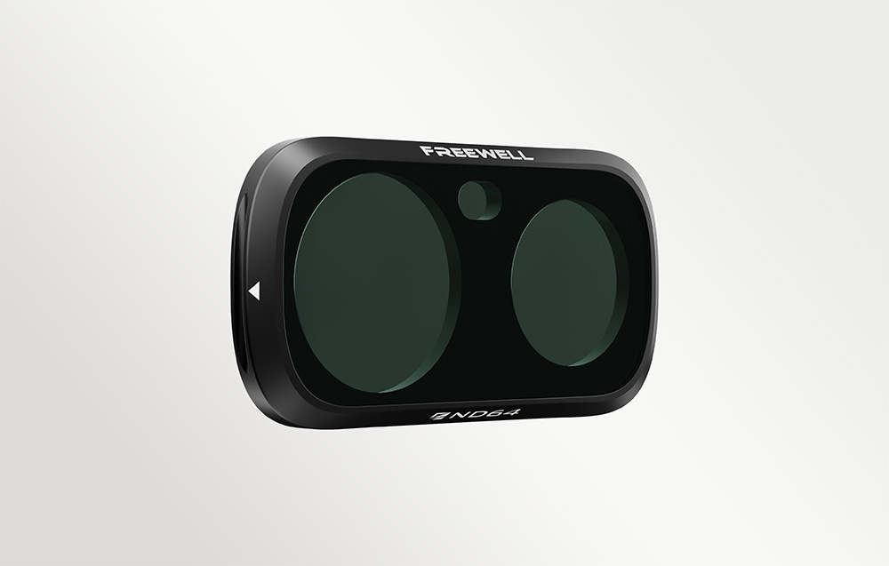 Φίλτρο Freewell Insta360 Luna Ultra ND64 σε λευκό φόντο