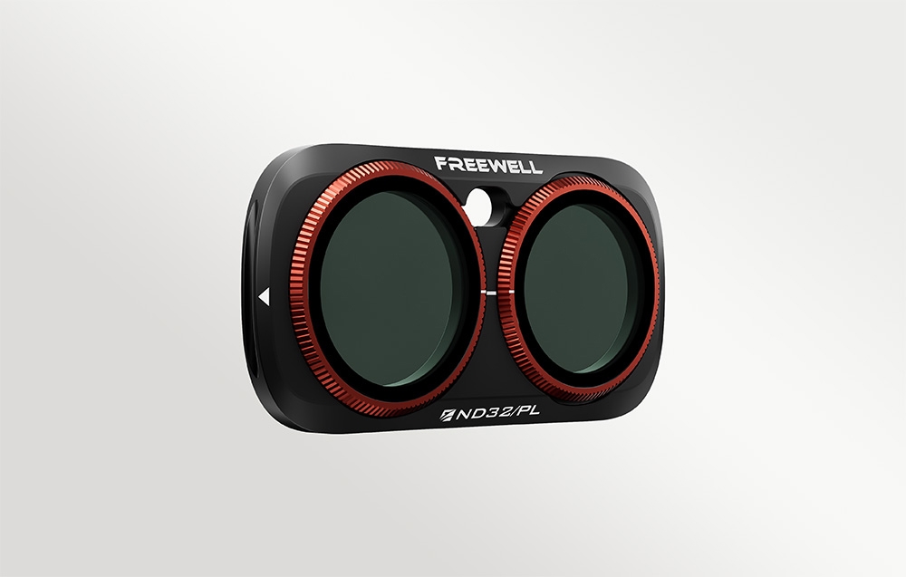 Φίλτρο Freewell Insta360 Luna Ultra ND32/PL ND/PL σε λευκό φόντο