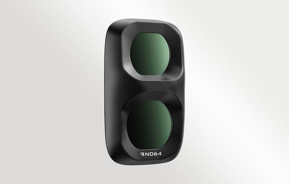 Φίλτρο Freewell ND για Osmo Pocket 4P ND64 σε μαύρο χρώμα πάνω σε λευκό φόντο