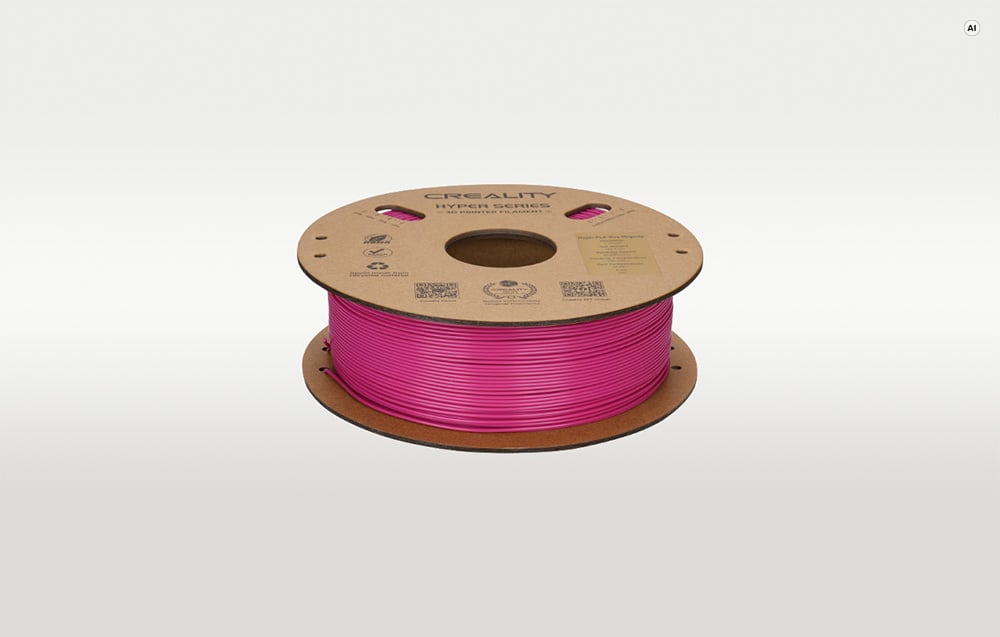 Νήμα CREALITY HYPER PLA σε γκρι φόντο