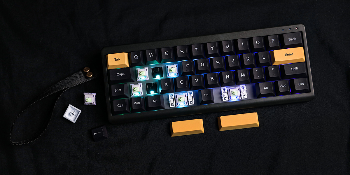 Epomaker TH40 RGB lighting