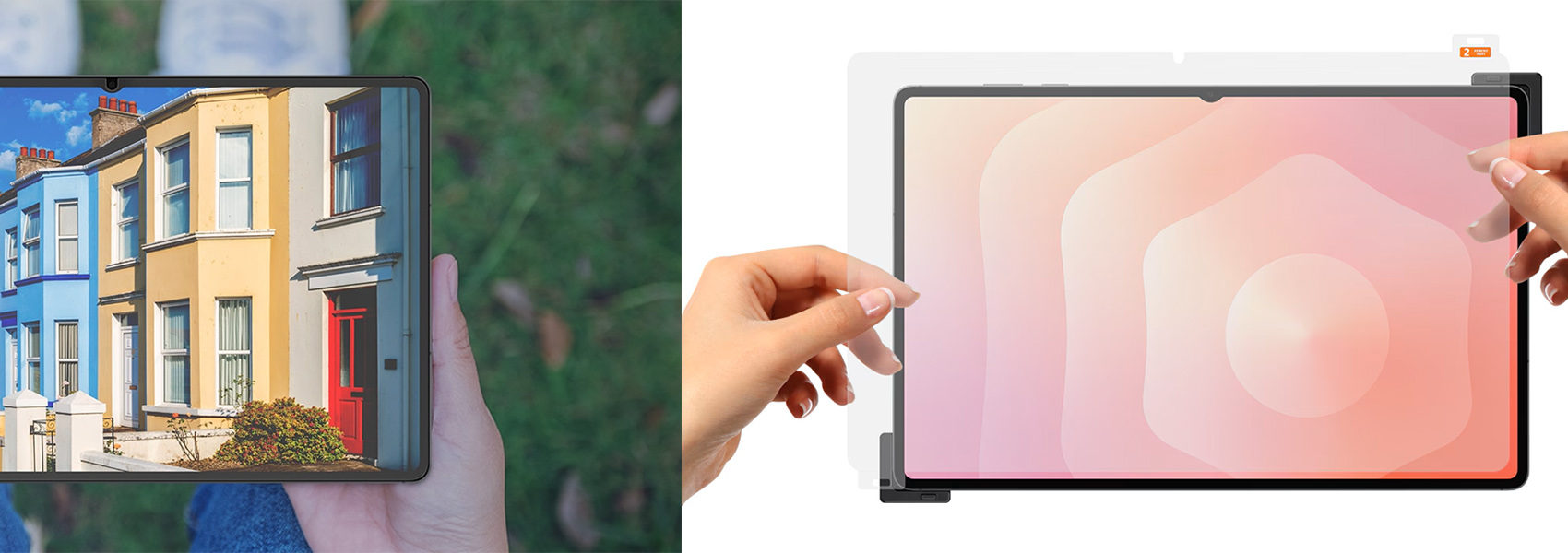 Galaxy Tab S11 Ultra Anti-Reflective Screen Protector front view