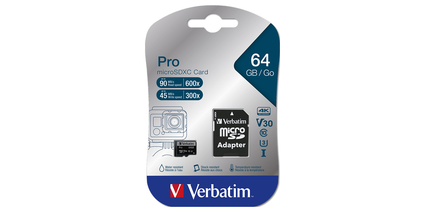 Συσκευασία κάρτας microSD κατά λέξη