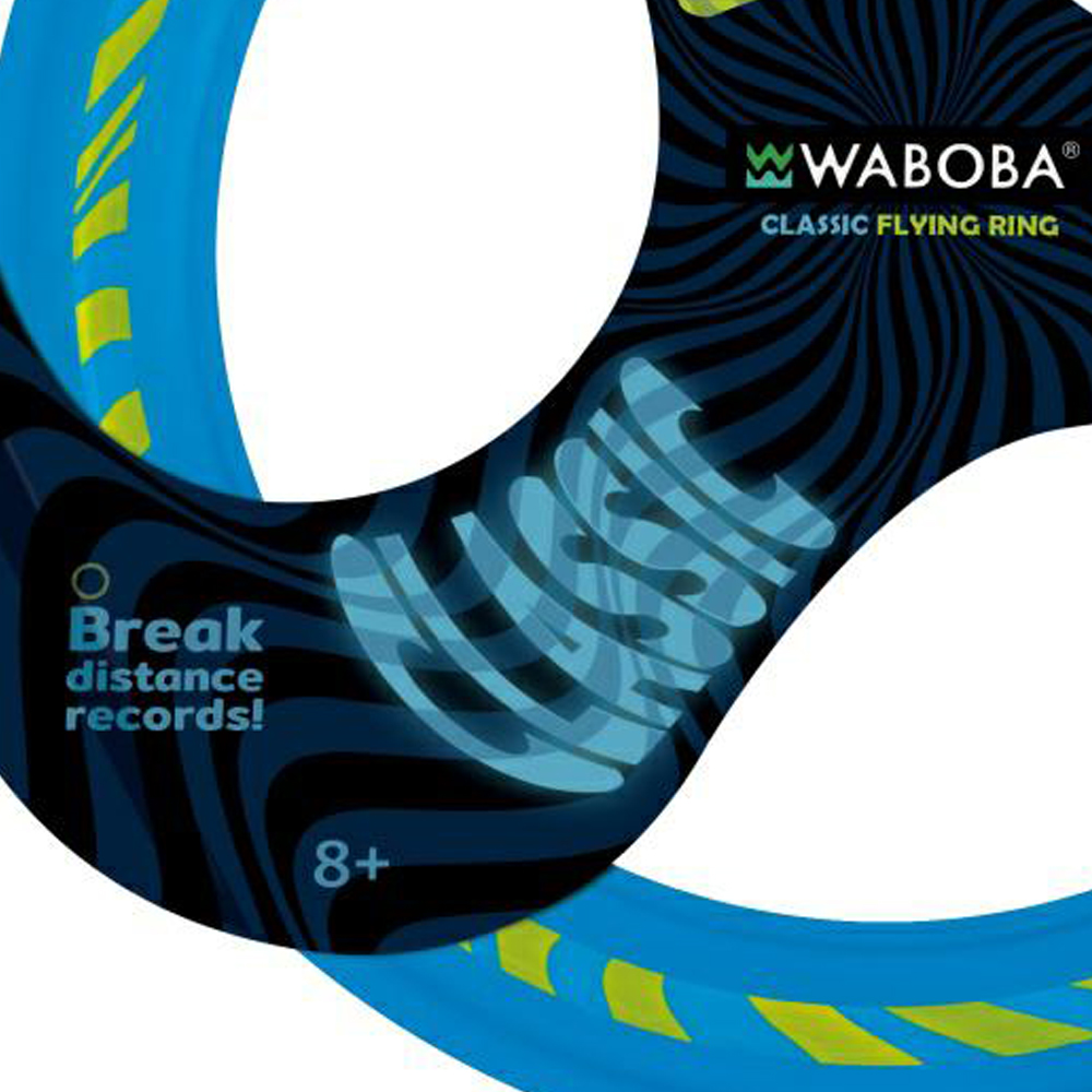 Waboba Κλασικός Πετώντας Δακτύλιος σε εξωτερικό παιχνίδι