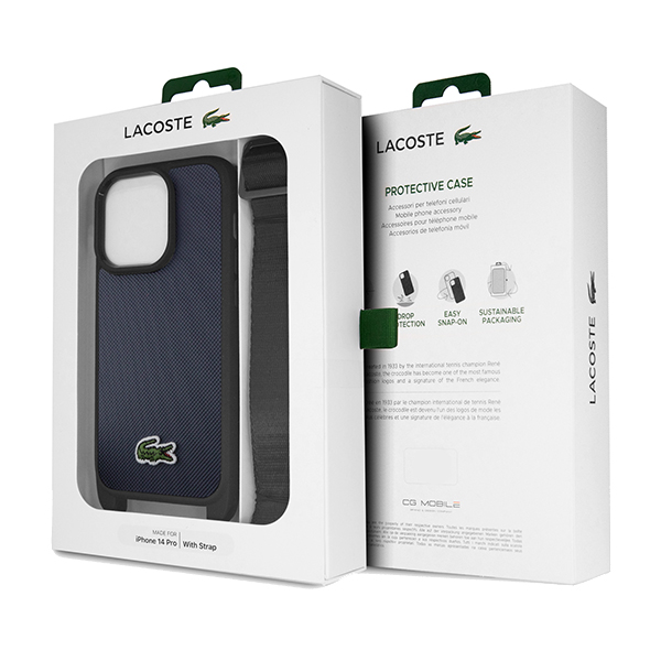 Lacoste Iconic Petit Pique Crossbody Strap