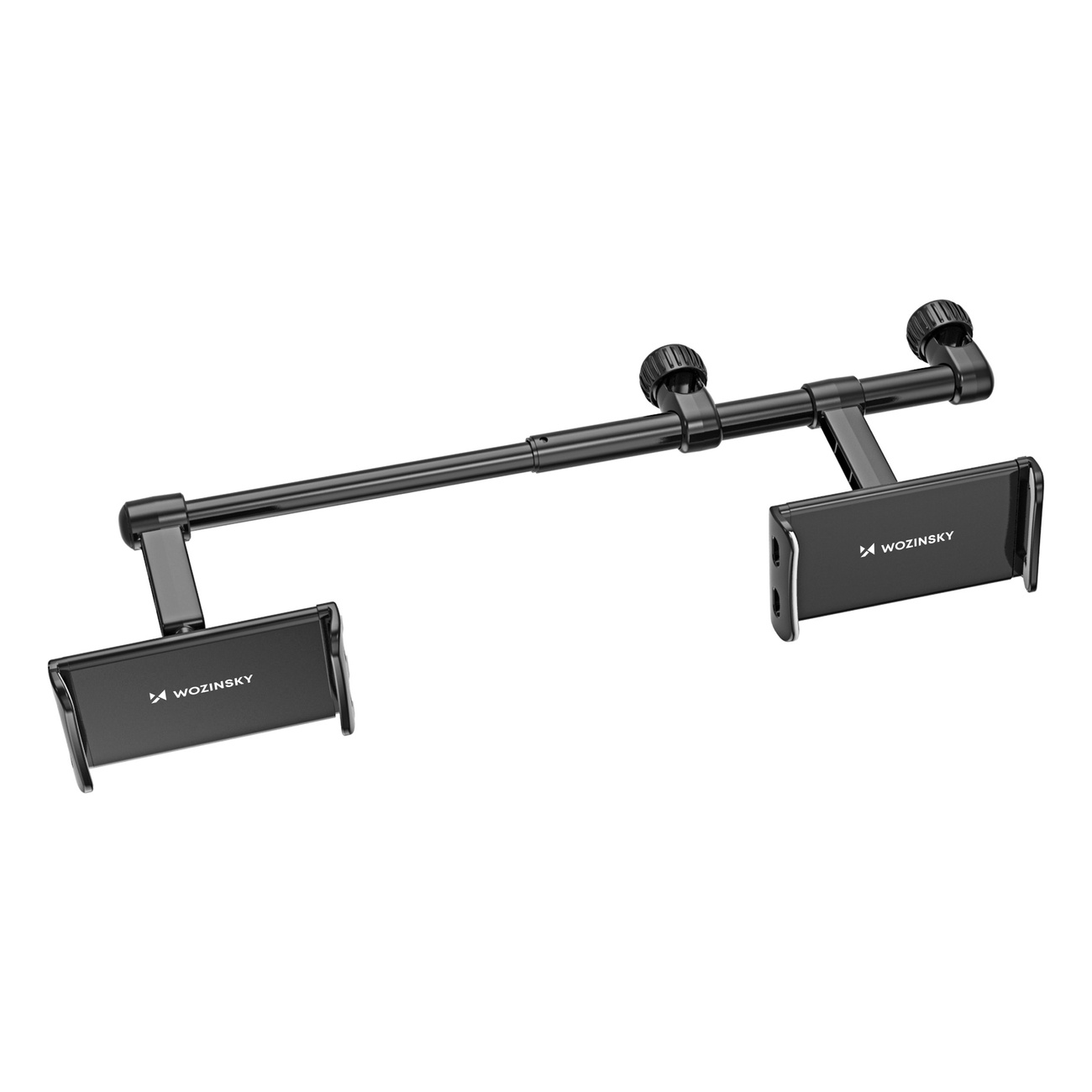 Foldable double headrest car phone holder Wozinsky WTHBK1 Podwójny uchwyt na telefon do samochodu na zagłówek Wozinsky WTHBK1