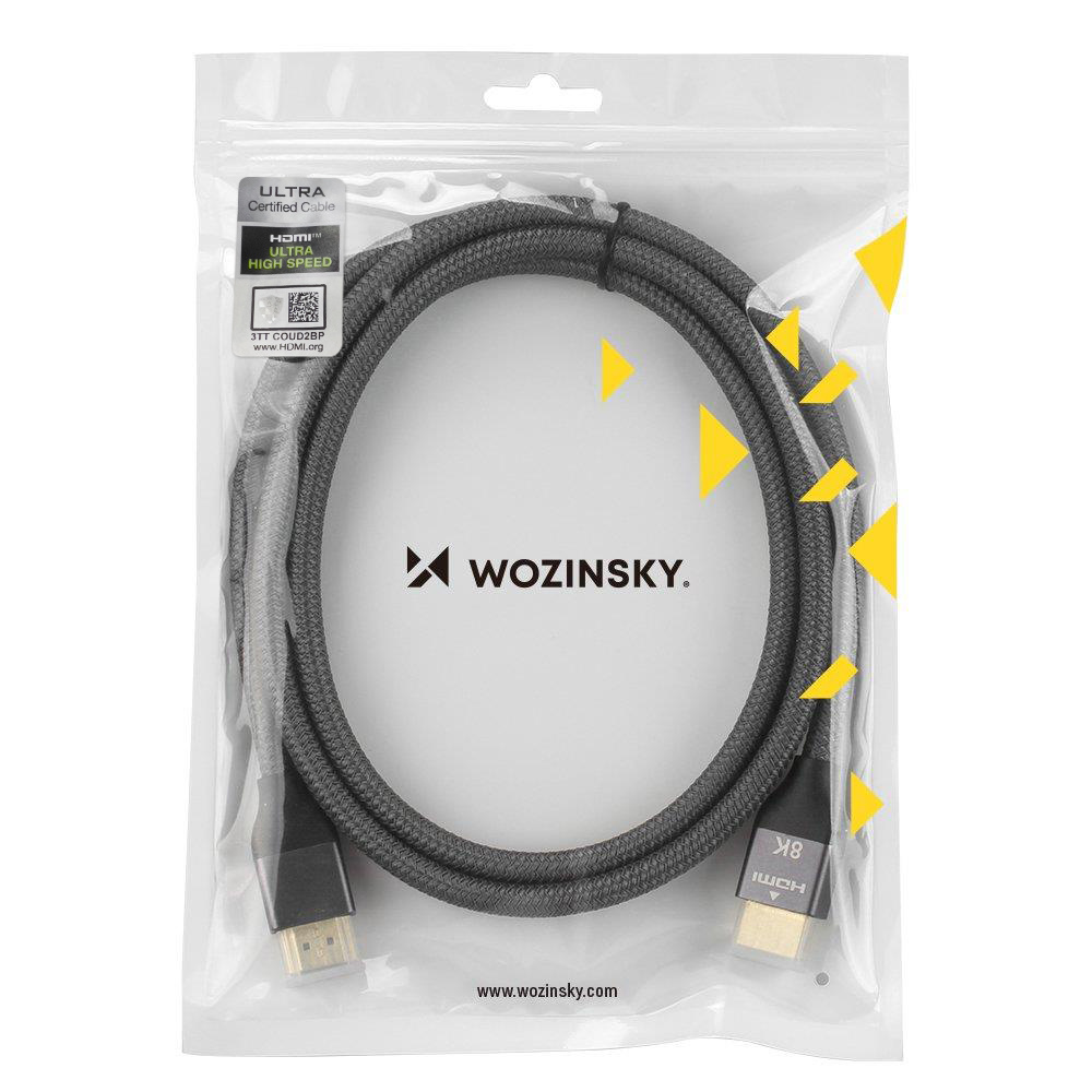 Συσκευασία καλωδίου Wozinsky 2.1 HDMI Kabel HDMI 2.1 Wozinsky - opakowanie