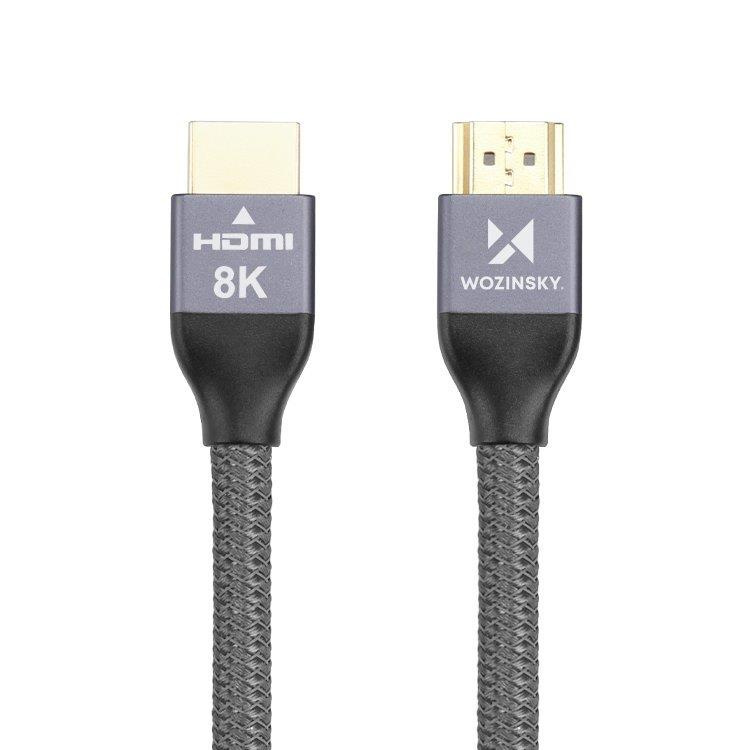 Καλώδιο HDMI 2.1 της Wozinsky με δυνατότητα κλωνοποίησης εικόνας Kabel HDMI 2.1 Wozinsky pozwala na wygodne klonowanie ekranu