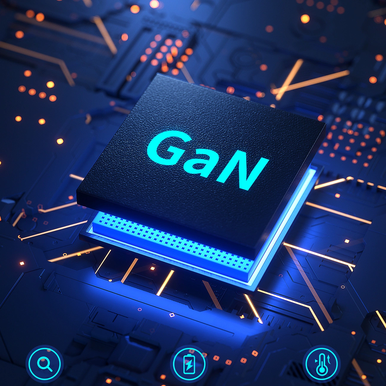 Τσιπ GaN στον προσαρμογέα ταξιδιού Choetech PD5022