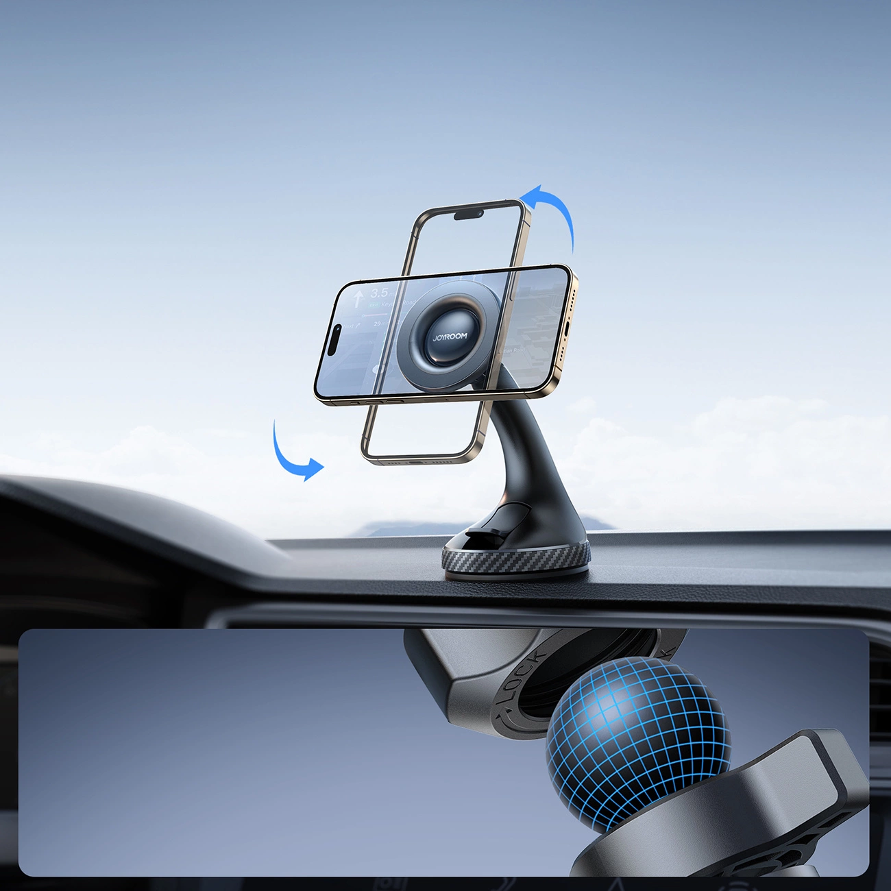 Παρουσίαση της λειτουργίας 360 στο JR-ZS406 Joyroom Handle
