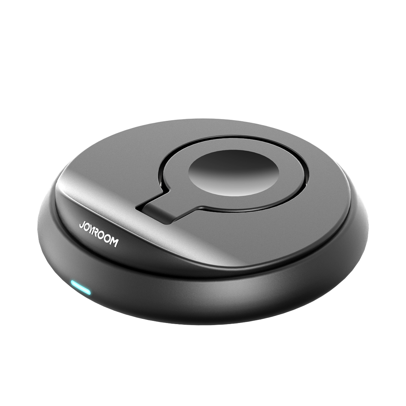 Αναδιπλούμενος επαγωγικός φορτιστής Joyroom JR-W12 για έξυπνα ρολόγια σε λευκό φόντο