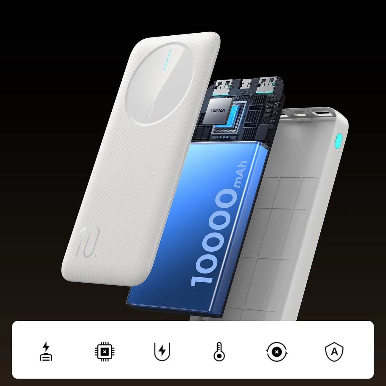 Η εσωτερική δομή του Joyroom JR-PBF12 Powerbank
