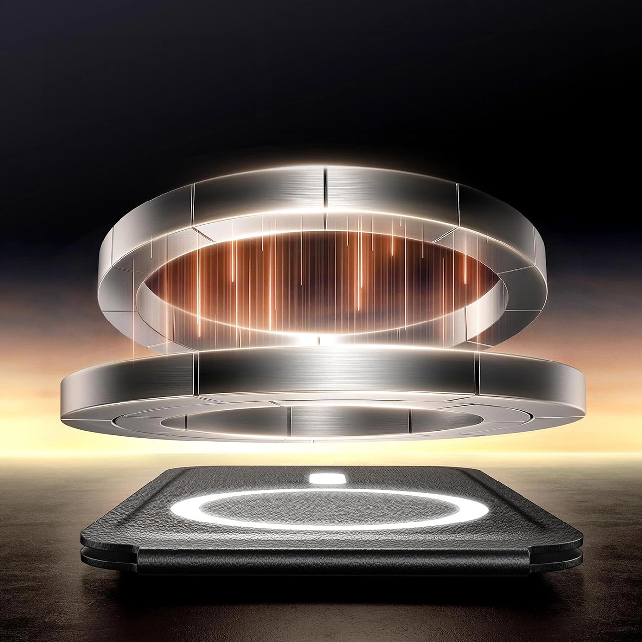 Μια φωτογραφία από τα μαγνητικά δαχτυλίδια του Ugreen Magnetic Wallet 45165