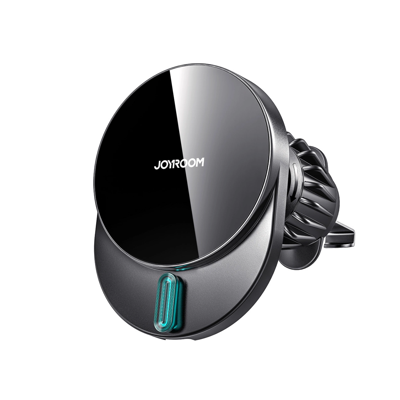 Μαγνητική βάση Joyroom JR-ZS409 με επαγωγικό φορτιστή 15W σε λευκό φόντο