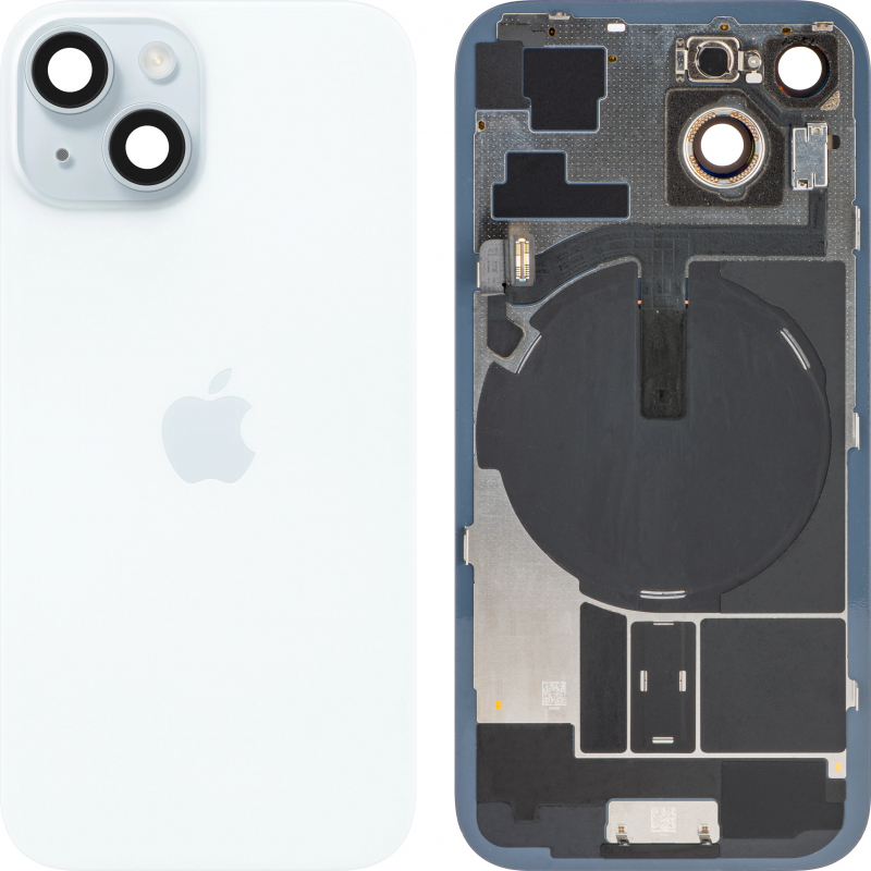 Κάλυμμα Μπαταρίας για Apple iPhone 15, Μπλε, Αντικατεστημένο (Grade A) Κάλυμμα Μπαταρίας για Apple iPhone 15, Μπλε, Αντικατεστημένο (Grade A)