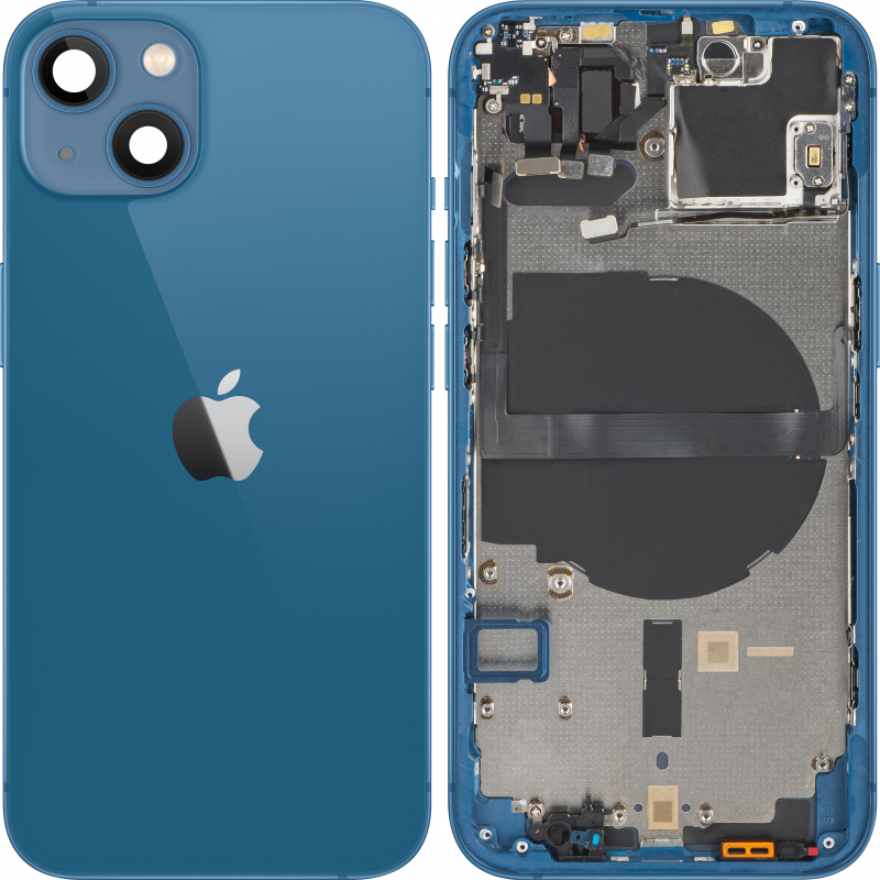 Κάλυμμα Μπαταρίας με Μεσαίο Πλαίσιο για Apple iPhone 13, Μπλε, Ανακτημένα (Grade A) Κάλυμμα Μπαταρίας με Μεσαίο Πλαίσιο για Apple iPhone 13, Μπλε, Ανακτημένα (Grade A)