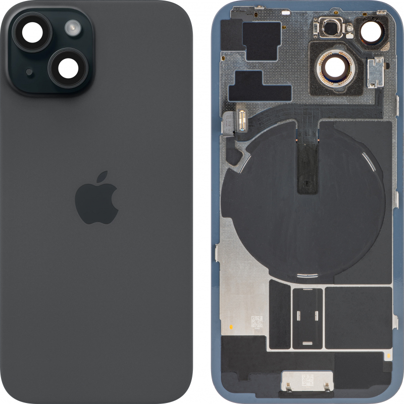 Κάλυμμα Μπαταρίας για Apple iPhone 15, Μαύρο, Ανακτημένο (Βαθμός Α) Κάλυμμα Μπαταρίας για Apple iPhone 15, Μαύρο, Ανακτημένο (Βαθμός Α)