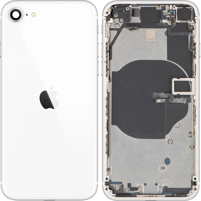 Καλύμμα Μπαταρίας με Μεσαίο Πλαίσιο για Apple iPhone SE (2022), Starlight, Ανακτημένο (Grade A) 