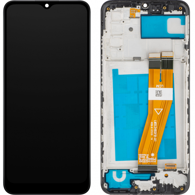 Μονάδα Οθόνης LCD MP για Samsung Galaxy A02s A025F, Aftermarket, Μαύρη