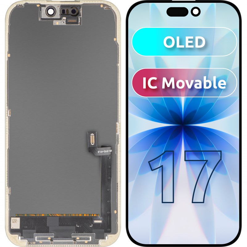 Μονάδα Οθόνης LCD MP για Apple iPhone 17, OLED FHD IC Κινητής Έκδοσης, Μεταχειρισμένη, Μαύρη Μονάδα Οθόνης LCD MP για Apple iPhone 17, OLED FHD IC Κινητής Έκδοσης, Μεταχειρισμένη, Μαύρη