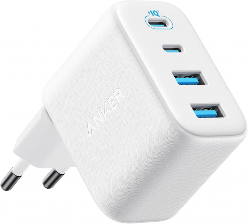Φορτιστής Τοίχου Anker Zolo, 50W, 3A, 2 x USB-A - 2 x USB-C, Λευκός Φορτιστής Τοίχου Anker Zolo, 50W, 3A, 2 x USB-A - 2 x USB-C, Λευκός