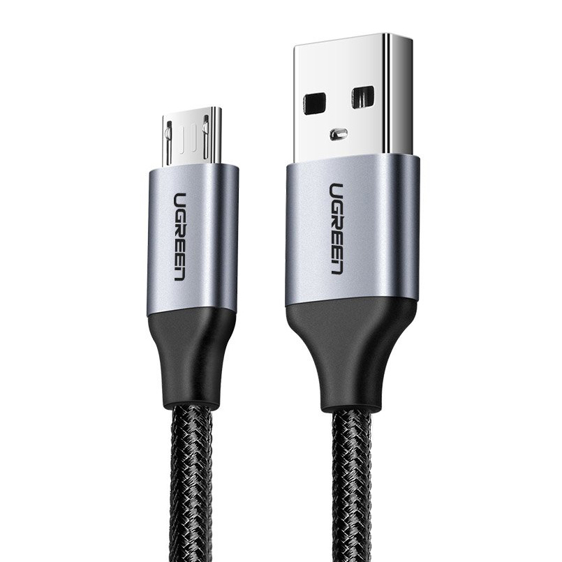 Cablu Date si Incarcare USB la MicroUSB UGREEN US290, 1.5 m, Negru Cablu Date si Incarcare USB la MicroUSB UGREEN US290, 1.5 m, Negru
