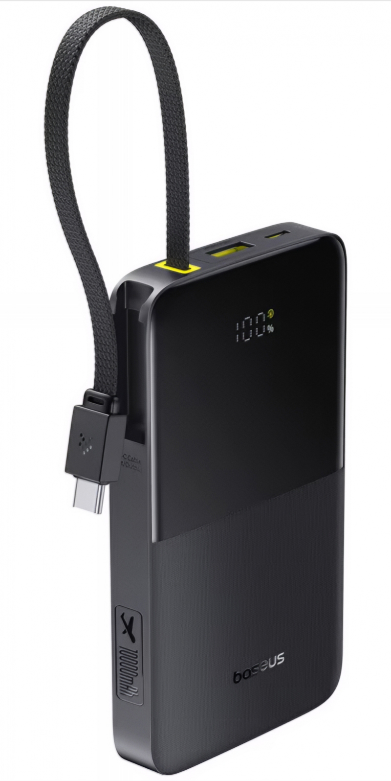 Baterie Externa Baseus EnerFill Bipow2 Pro, 10000mAh, 22.5W, 1 x USB-A - 2 x USB-C, Neagra E0027600 Baterie Externa Baseus EnerFill Bipow2 Pro, 10000mAh, 22.5W, 1 x USB-A - 2 x USB-C, Neagra E0027600