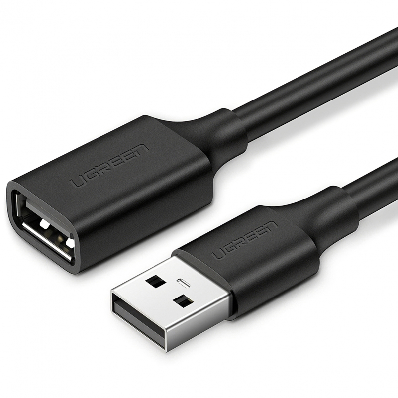 Καλώδιο Επέκτασης USB UGREEN US103, 5m, Μαύρο Καλώδιο Επέκτασης USB UGREEN US103, 5m, Μαύρο