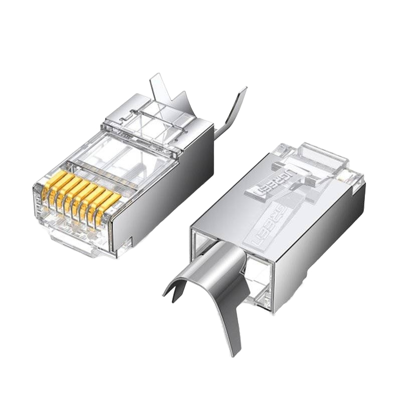 Conector Retea UGREEN NW123, RJ45, Cat6A/7, Set 10 bucati 