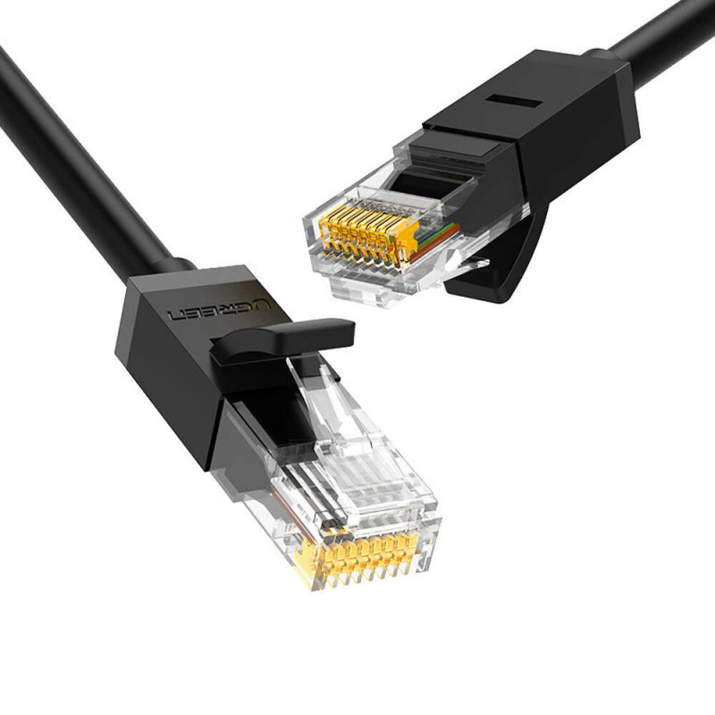 Καλώδιο Δικτύου UGREEN NW102, UTP, Cat6, 1m, Μαύρο Καλώδιο Δικτύου UGREEN NW102, UTP, Cat6, 1m, Μαύρο
