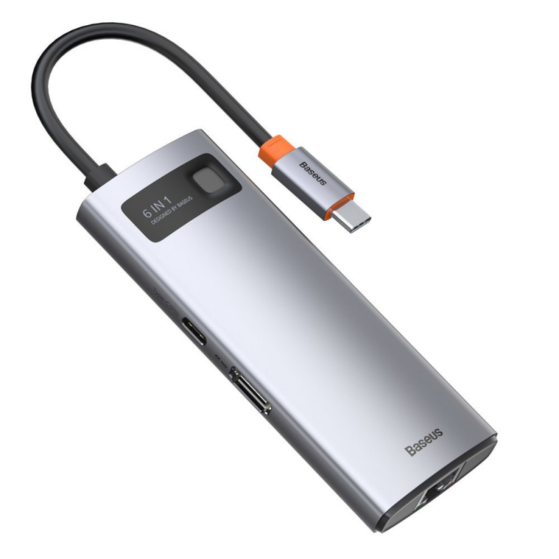 hub-usb-c-baseus-metal-gleam-2C-usb-a-3.0---usb-c---hdmi---rj45-2C-gri-cahub-cw0g hub-usb-c-baseus-metal-gleam-2C-usb-a-3.0---usb-c---hdmi---rj45-2C-gri-cahub-cw0g