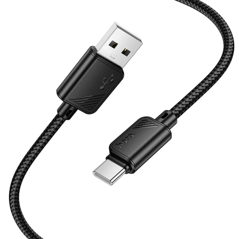 cablu-date-si-incarcare-usb-a---usb-c-hoco-x113-2C-18w-2C-1m-2C-negru cablu-date-si-incarcare-usb-a---usb-c-hoco-x113-2C-18w-2C-1m-2C-negru