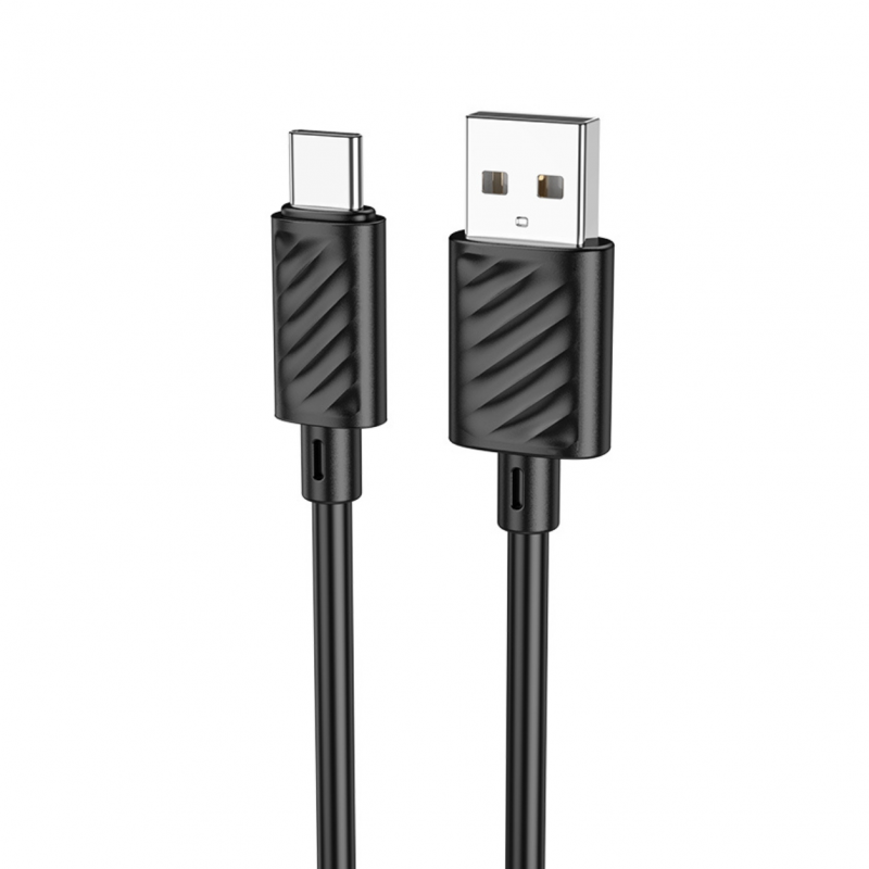 καλώδιο δεδομένων και φόρτισης usb-a---usb-c-hoco-x88-2c-18w-2c-2m-2c-μαύρο- καλώδιο δεδομένων και φόρτισης usb-a---usb-c-hoco-x88-2c-18w-2c-2m-2c-μαύρο-