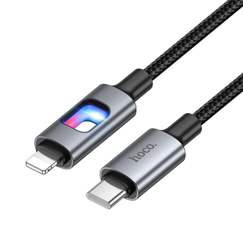 cablu-date-si-incarcare-usb-c---lightning-hoco-u144-led-2C-27w-2C-1.2m-2C-negru- cablu-date-si-incarcare-usb-c---lightning-hoco-u144-led-2C-27w-2C-1.2m-2C-negru-