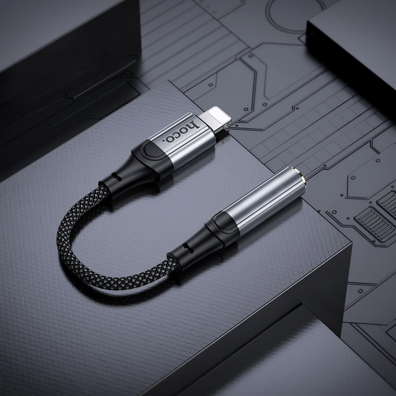 adaptor-audio-lightning---3.5mm-hoco-ls36a-2C-gri- adaptor-audio-lightning---3.5mm-hoco-ls36a-2C-gri-